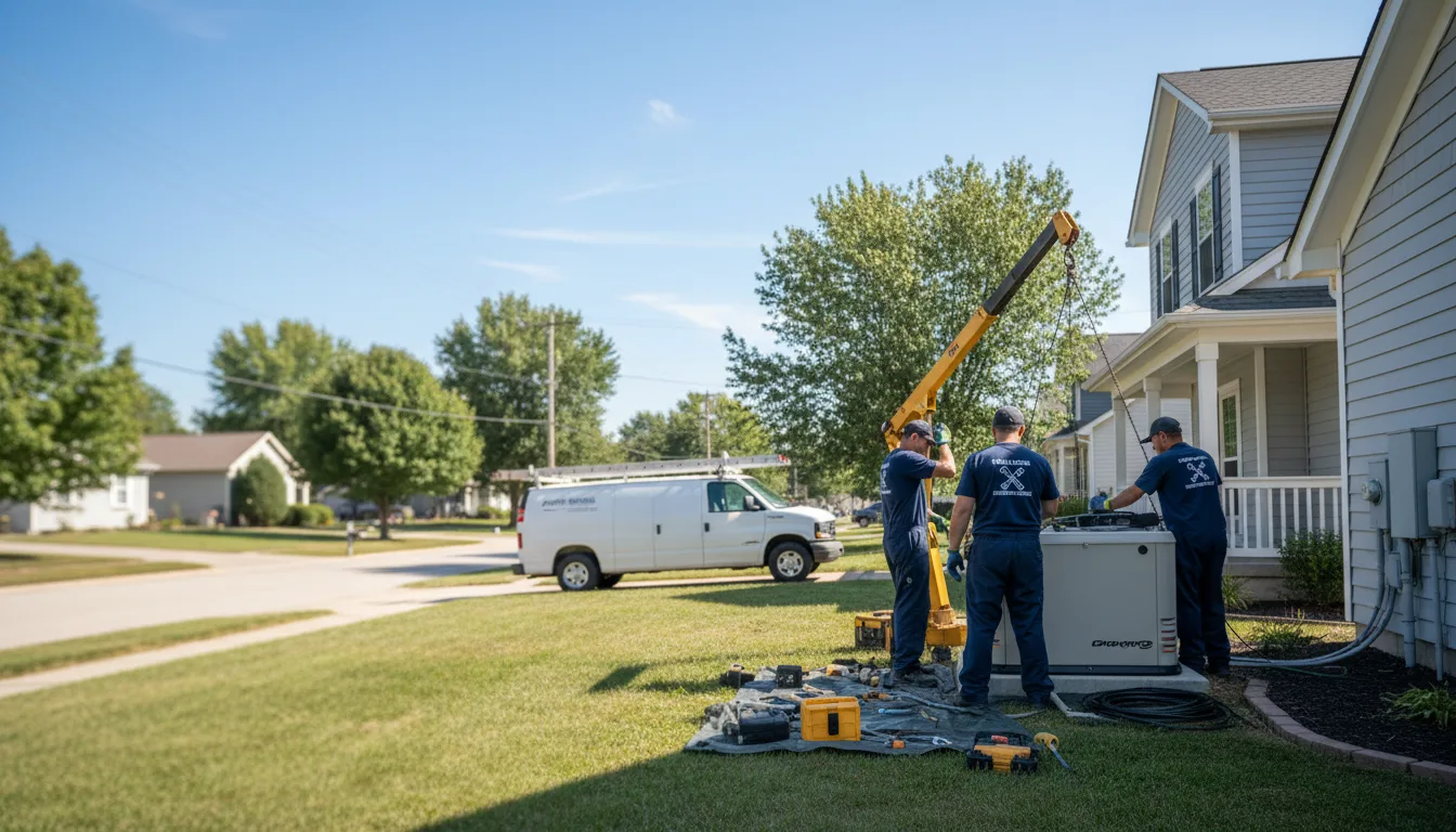 Generator Installation in Butte Des Morts, WI near me